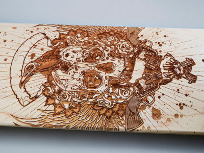 Laser cut