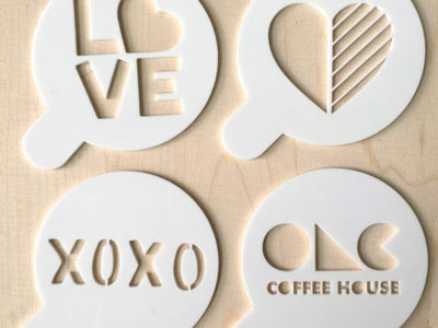 Laser cut